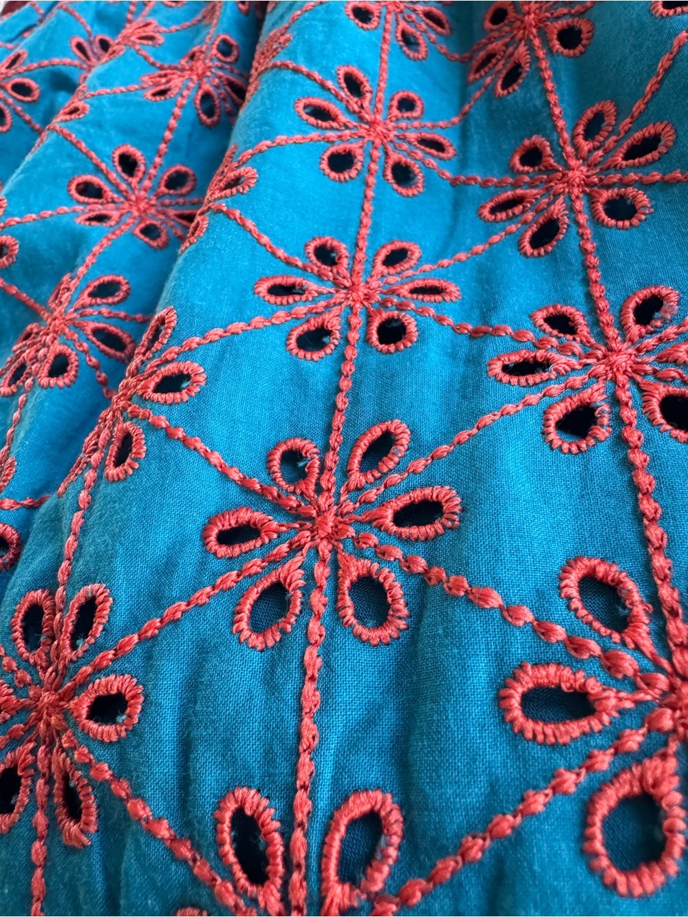 SHOSHANNA Amaya Tiered Eyelet Midi Dress - Picture 11 of 15